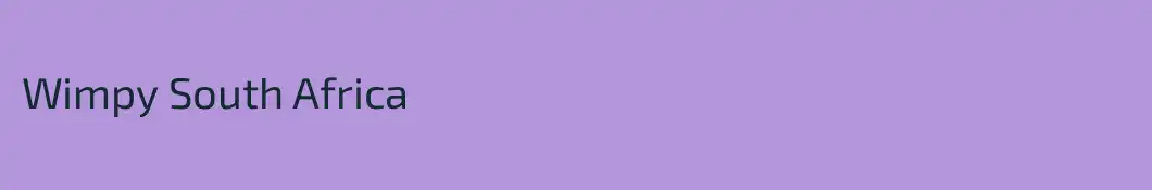 Wimpy South Africa